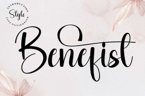 Benefist: The Modern Handwritten Script for Elegant Branding