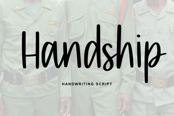 Handship: The Handwritten Font That Feels Like a Real Signature