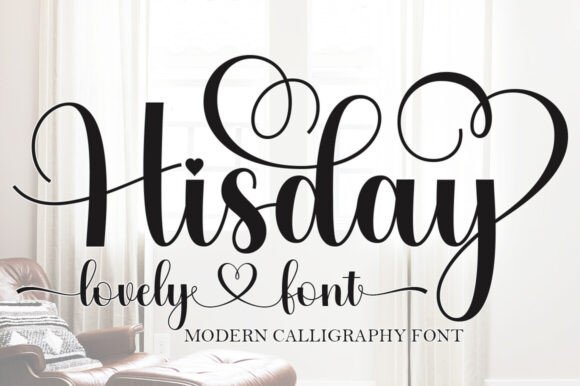 Hisday: The Script Font for Timeless Branding
