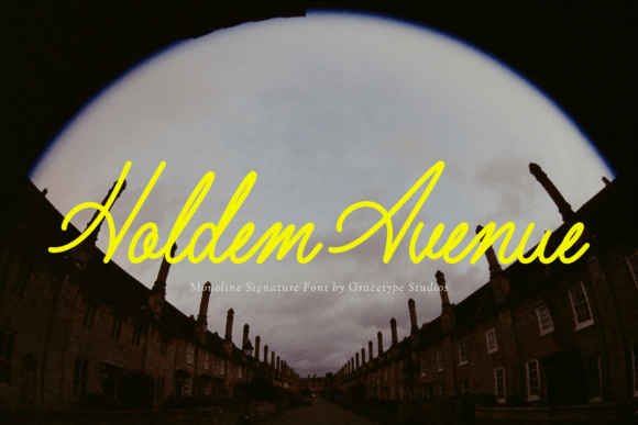 Holdem Avenue: The Signature Font for Effortless Style
