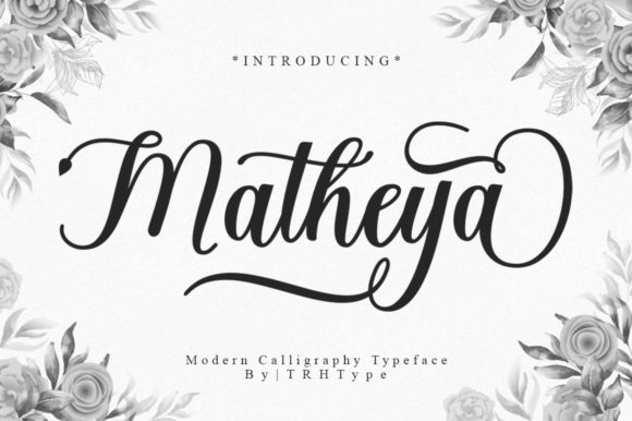 Matheya: The Balanced Script Font for Modern Projects