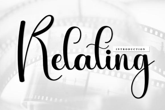 Relating: A Script Font with Artisanal Warmth