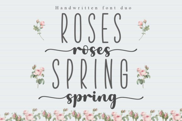 Roses Spring Duo: A Fresh Take on Romantic Design