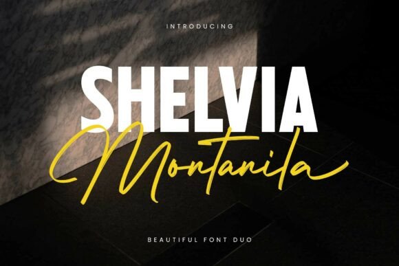 Shelvia Montanila: The Font Pairing That Balances Bold & Beautiful