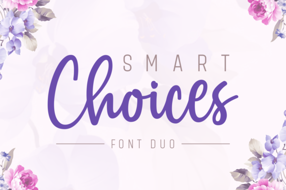 Smart Choices Duo: A Font Pairing for Modern Brands