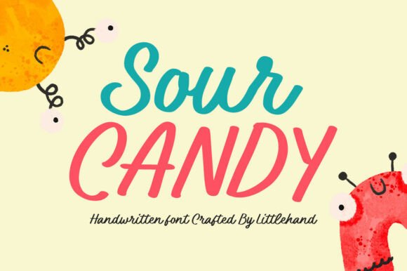 Sour Candy: The Vibrant Display Font Duo for Playful Brands