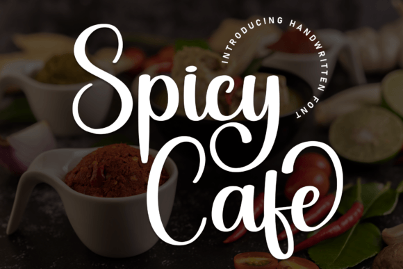 Spicy Cafe: The Elegant Script Font for Modern Designs