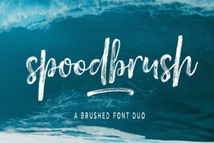 Spoodbrush: The Dynamic Font Duo for Authentic Branding
