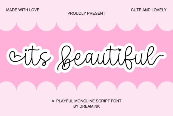 Spreading Joy with It’s Beautiful: A Font That Feels Like a Hug