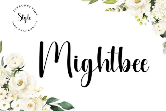 The Elegant Flow of the Mightbee Script Font
