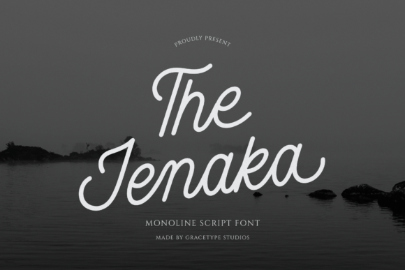 The Jenaka: Crafting Elegance with a Monoline Script